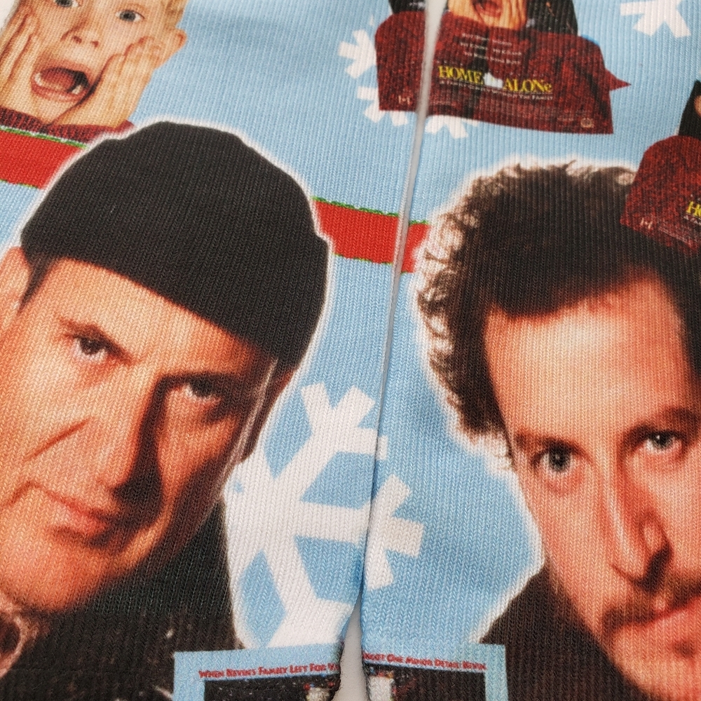 Custom HOME ALONE Socks - Picture 2 of 3